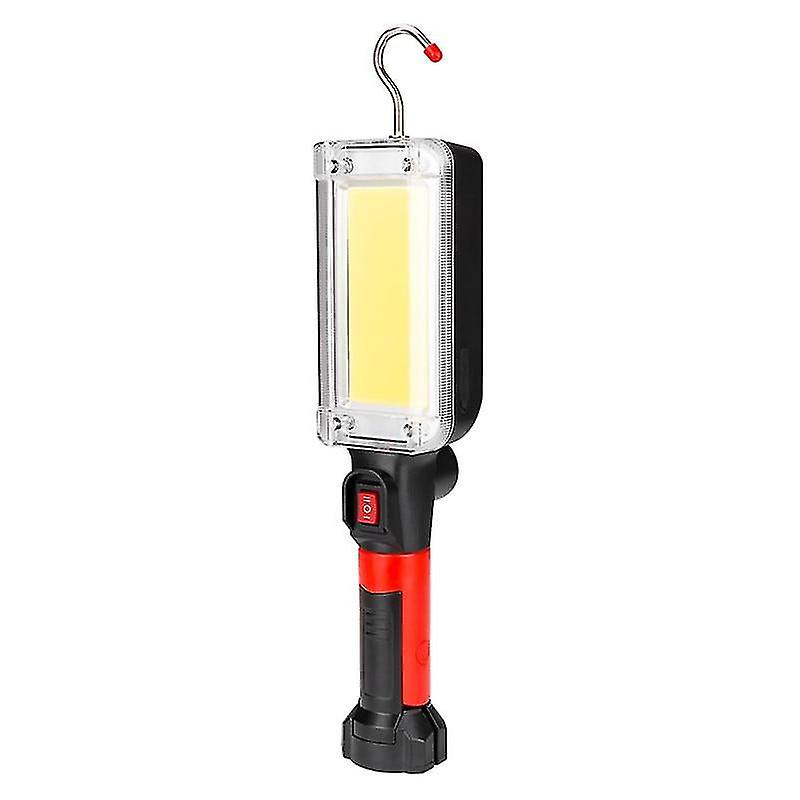 Camping Lights Lanterns Portable Lantern Flashlight Power By 2*18650 Battery Led Cob Magnetic Work Lighting Lanterns