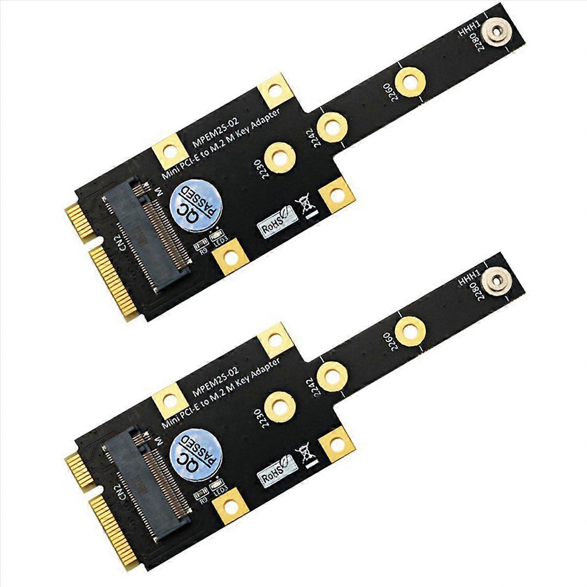 Mini PCI-E to M.2 M Key Adapter Mini PCIExpress to NVME SSD Converter