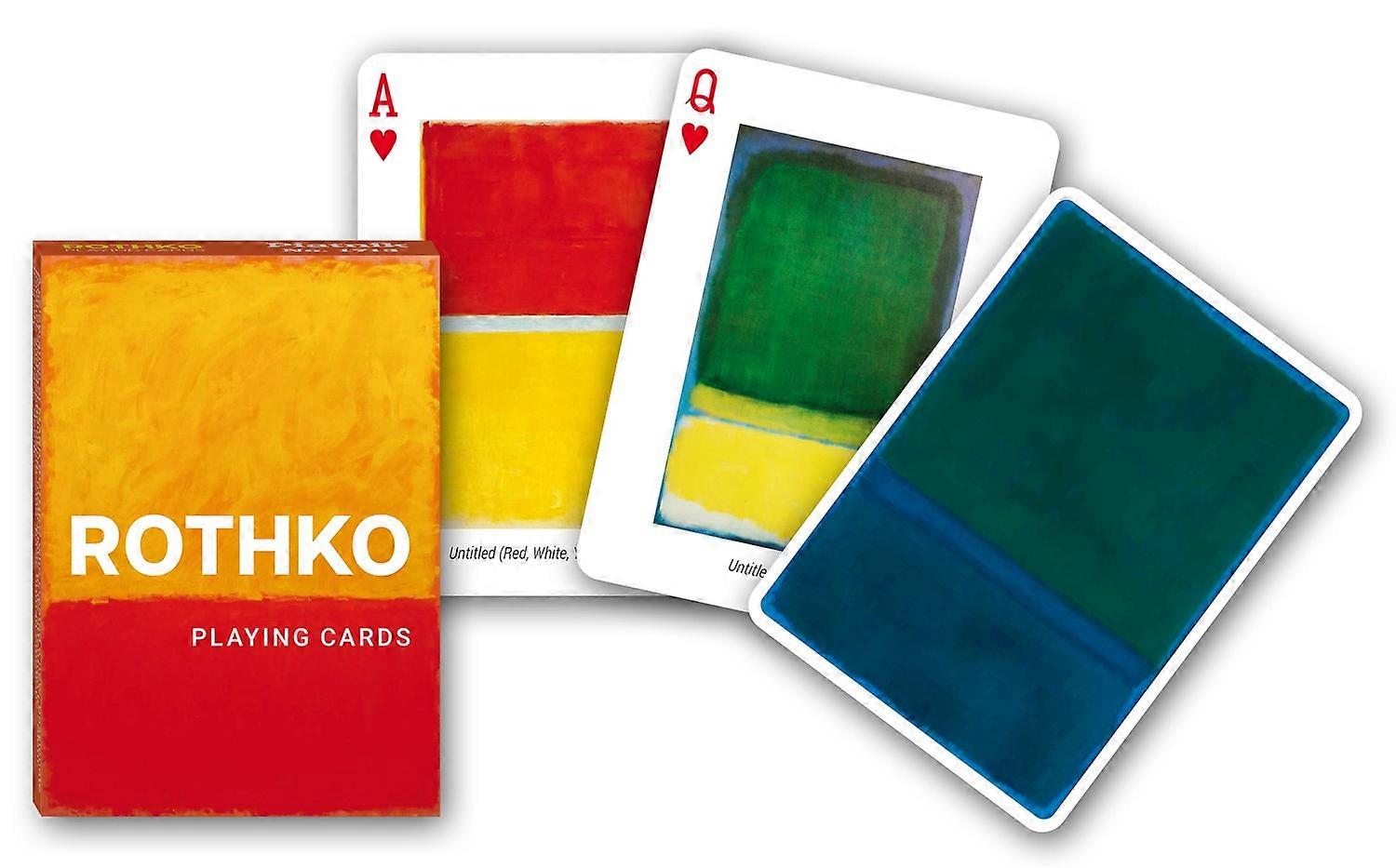 Karty do gry, projekt Rothko, standardowy rozmiar