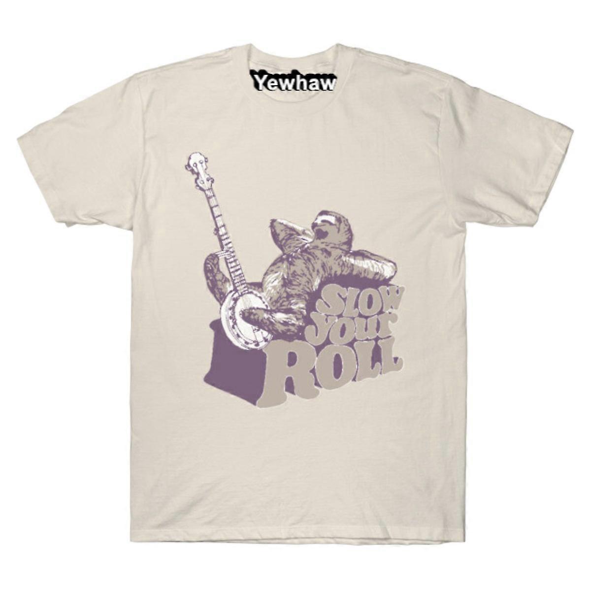 Camiseta Slow Your Roll com música