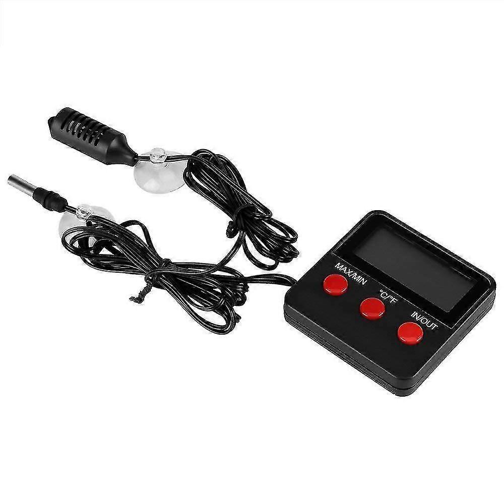 Easy To Read Reptile Tank/egg Incubator Digital Thermometer/hygrometer Measure Your Temperature And Humidity