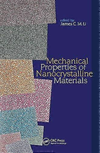 Mechanical Properties Of Nanocrystalline Materials Hardback Book