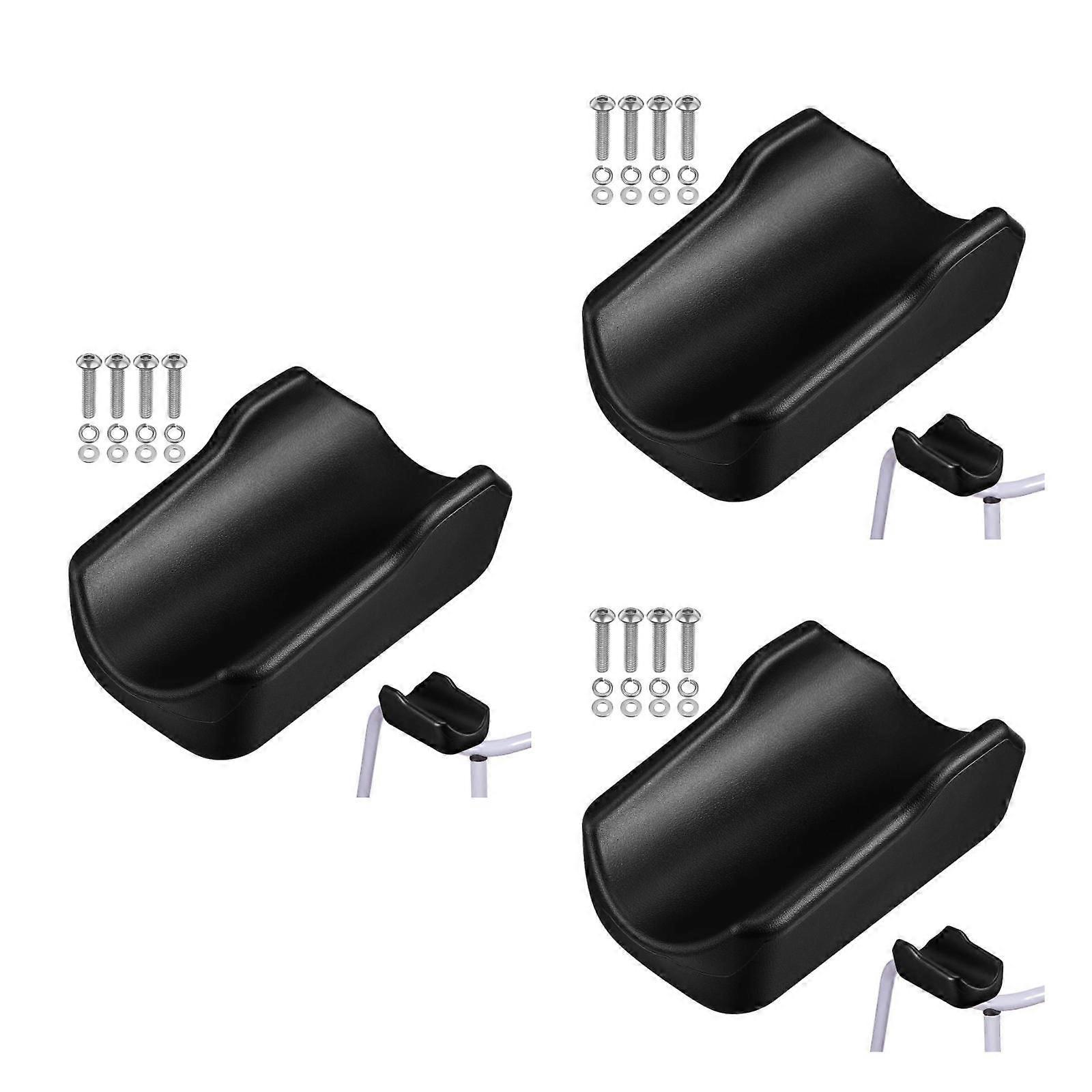 3pcs Rollator Armrest Pad Upright Walker Elbow Soft Forearm Pad Senior Walker Replacement Armrest Cushion For Stand-Up Rollator