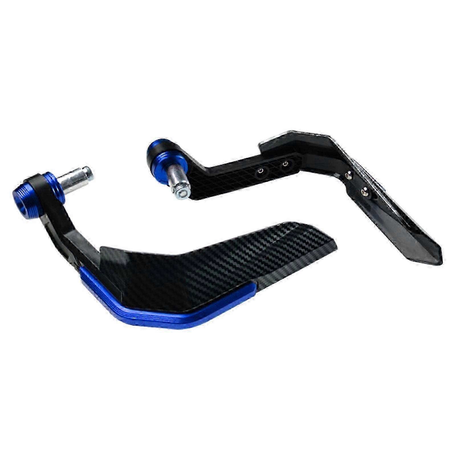 1 Pair Motorcycle Handguard Handlebar Hand Guard with Mount Bolt Handle for Motocross Blue