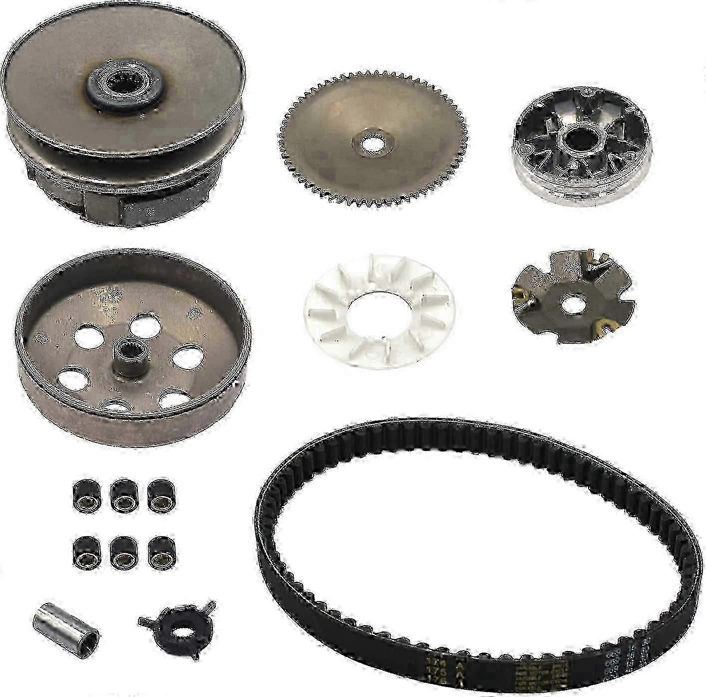 variator and clutch set for Taotao 50cc scooter with 669 belt