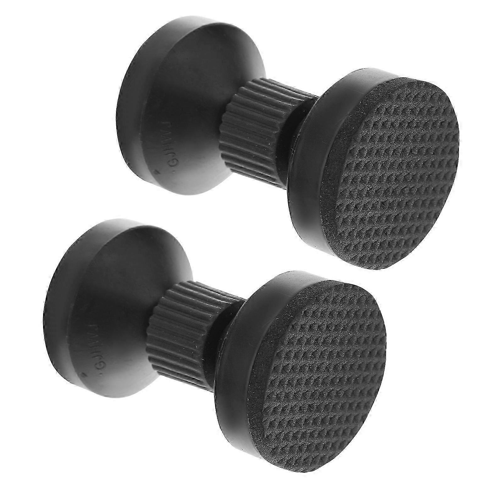 Adjustable Headboard Stoppers for Wall Bed Stoppers 6Pcs Black Edition 1107