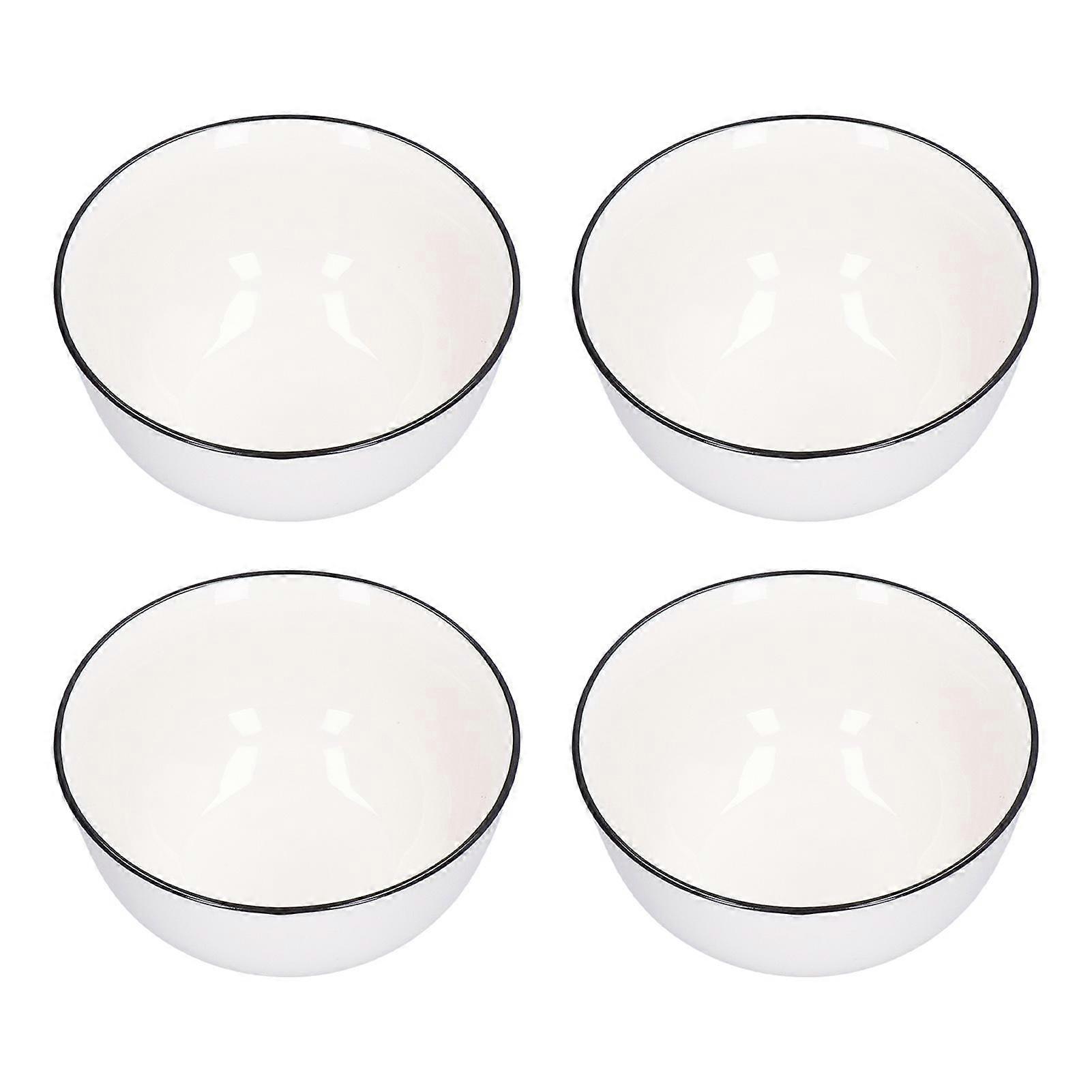 Ceramic Bowl Fine Workmanship Underglaze Colour Environmental Friendly Ceramic Serving Bowls