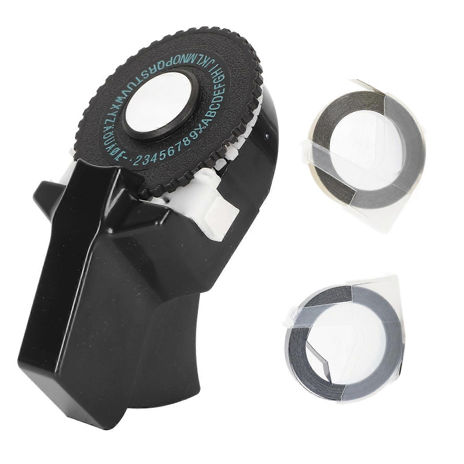 Embossing Label Maker Inkless Easy to Operate Ergonomic Design Portable Label Making Embosser with R