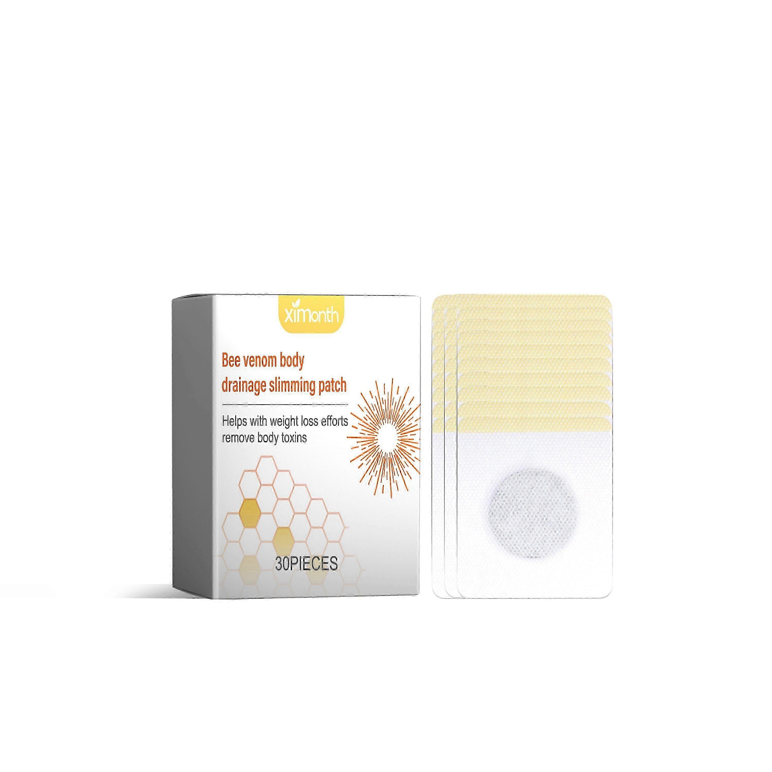 Ximonth Bee Venom Lymph Node Shaping Patch Relives Lymph Node Swelling And Tightens Arms. Say Goodbye To Excess Fat Shaping Patch