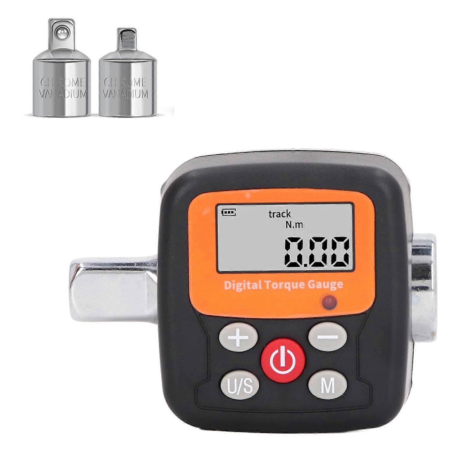 Precisions Torque Tool Converters with LCD Torque Wrench Adapter Multifunction  Measurement Units Metal for Professional Use Multicolor