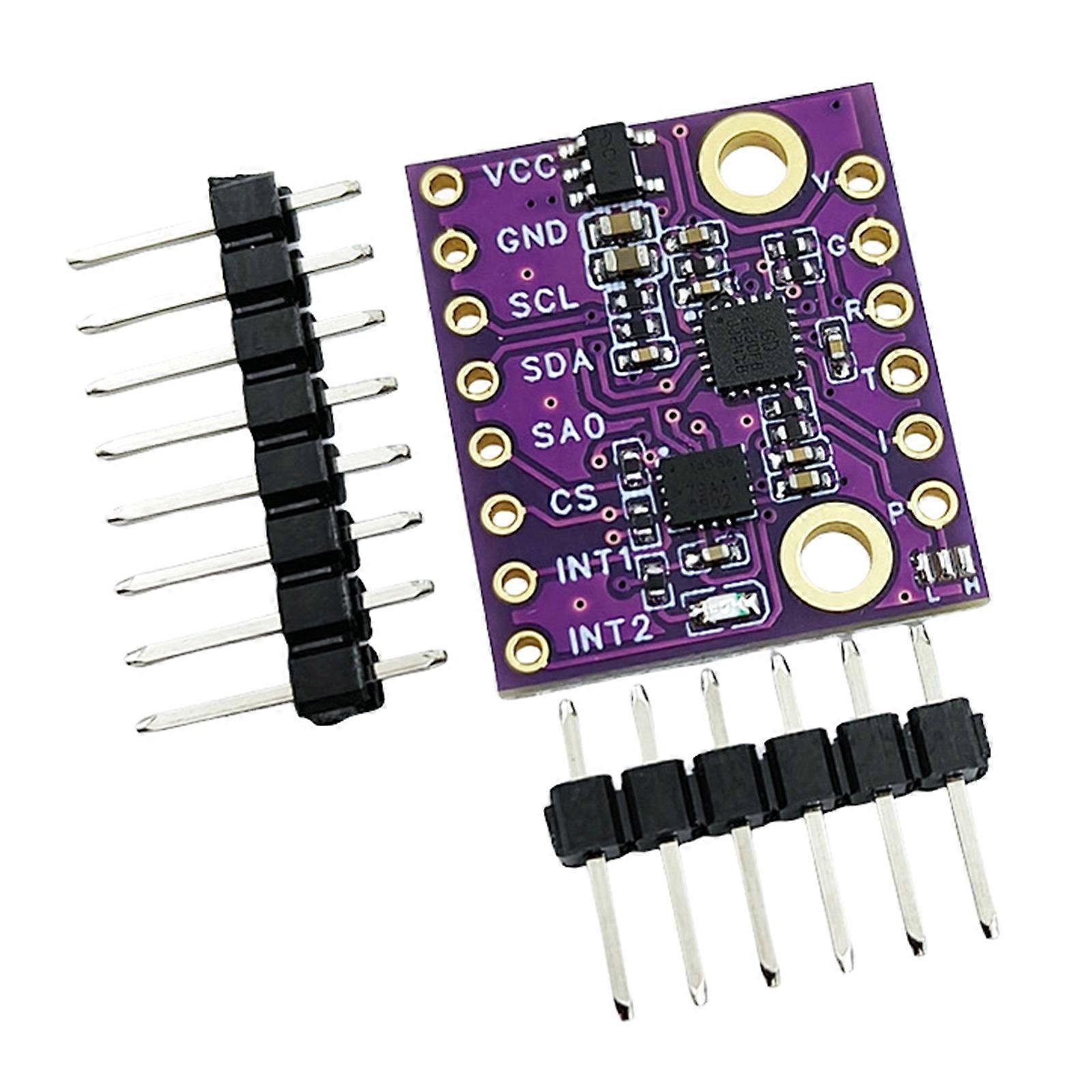 601N1 6DOF Acceleration Gyroscope Sensoring Module for Seamlessly Robotic Application Compatibility Multicolor