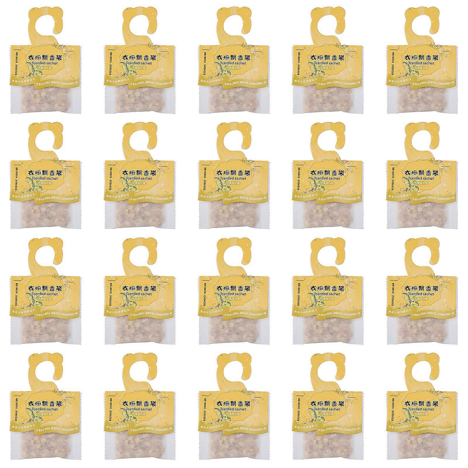 20 Pack Gentle Aromas Wardrobe Fresheners Lasting Week For Closet Shelf Placement Multicolor