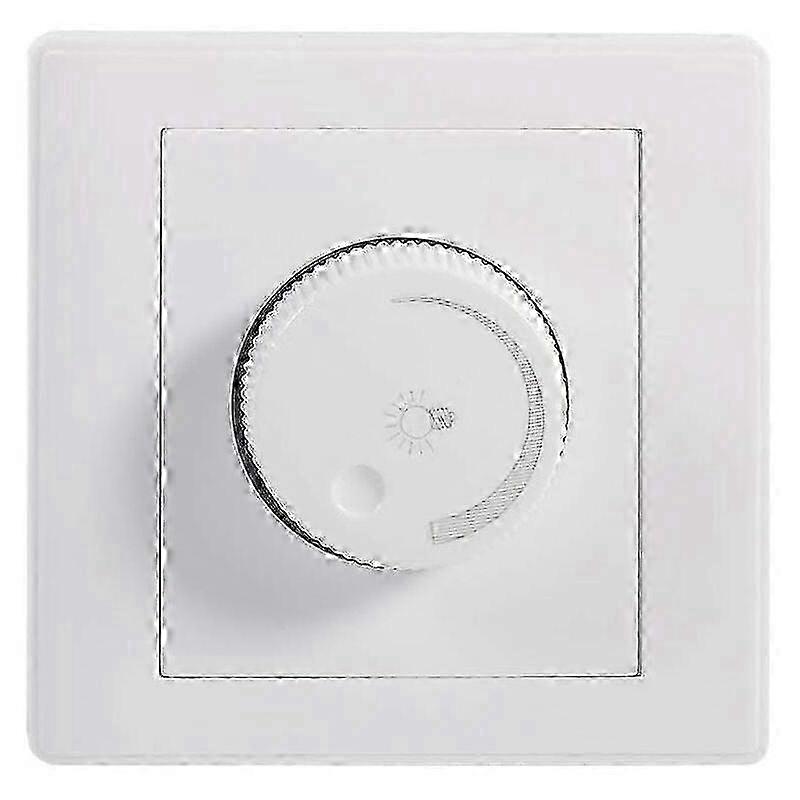 Dimmer Switch - Practical Wall Push On/Off Rotary LED Dimmer Lamp Brightness Controller