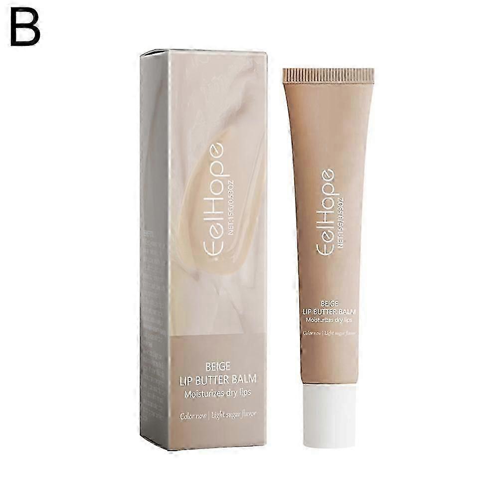 Nourishing Lip Butter Balm with Shea Butter and Honey for Natural Color and Moisture