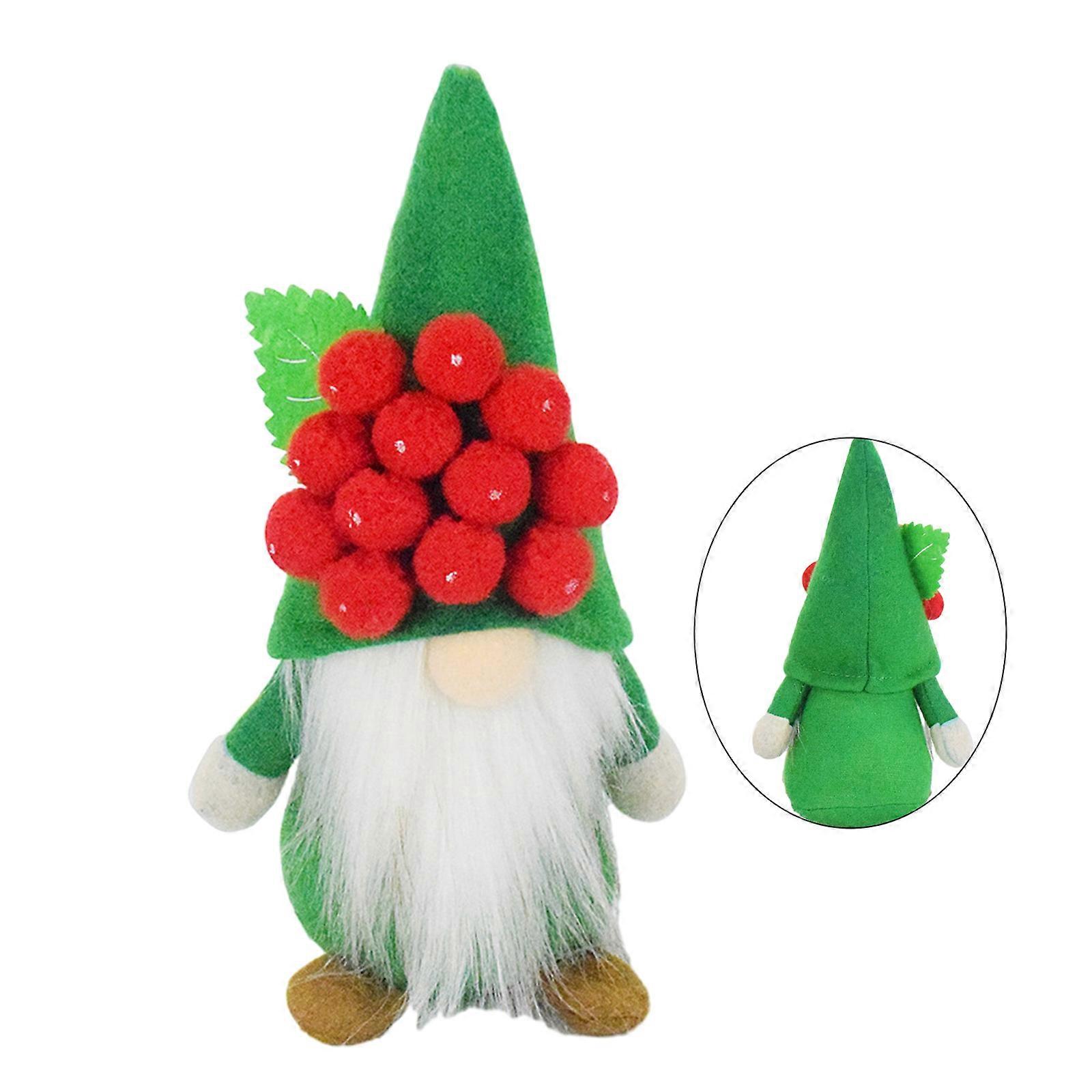 Lovely Fruit Dolls Ornament Soft Plushie Fabric Faceless Dwarfs Dolls for Home or Car Decorations Multicolor