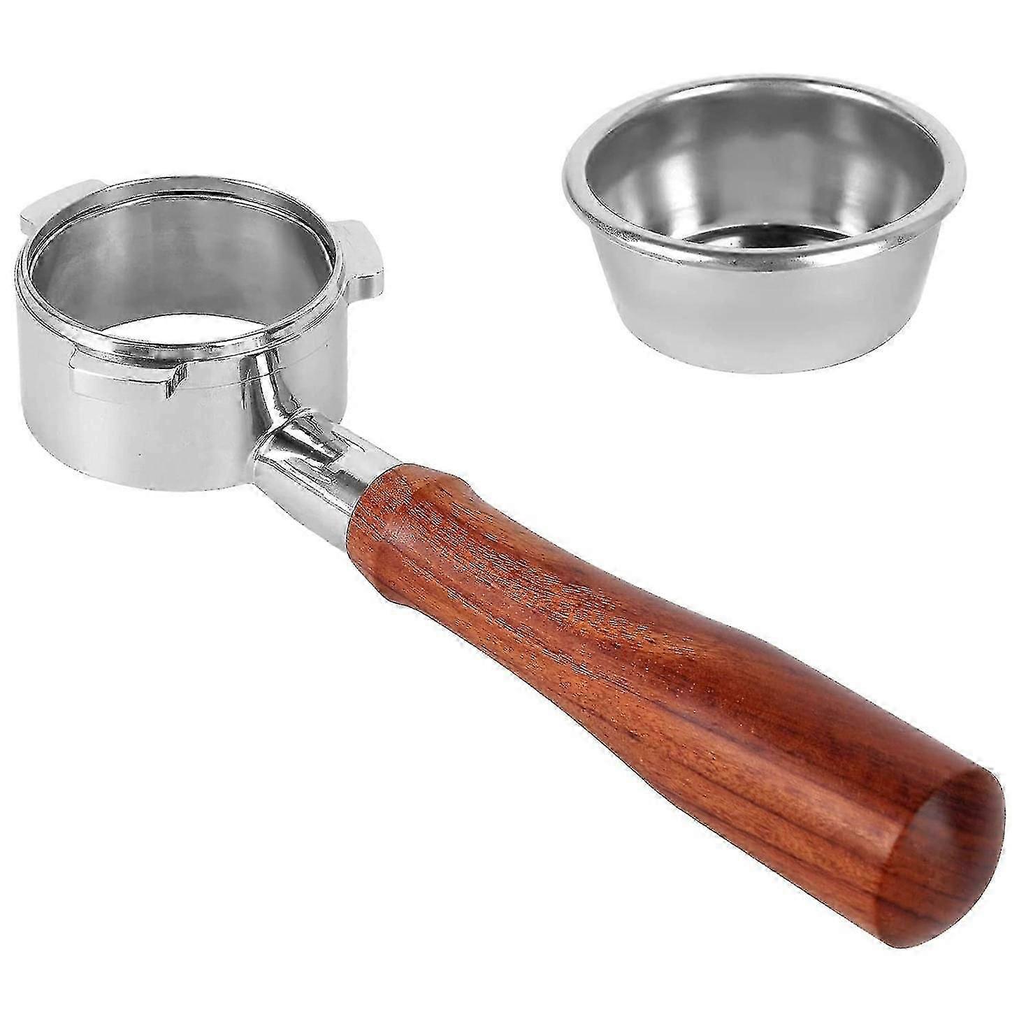 Bottomless Portafilter 54mm For Barista Series And Espresso Machines, Portafilter With Filter Baske (haoyi