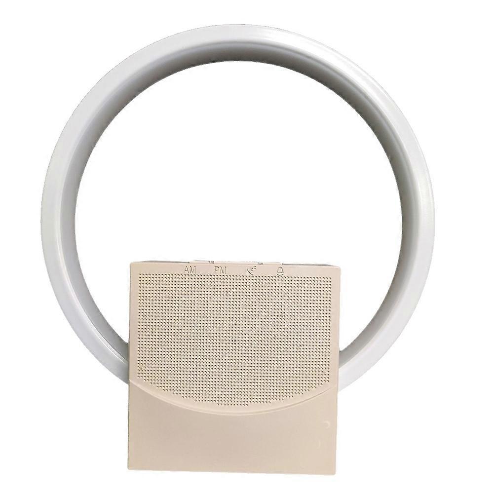 White Noise Sleep Light Sunrise Wake-Up Light Alarm Clock with Touch Night Light Sound Function Bluetooth Speaker