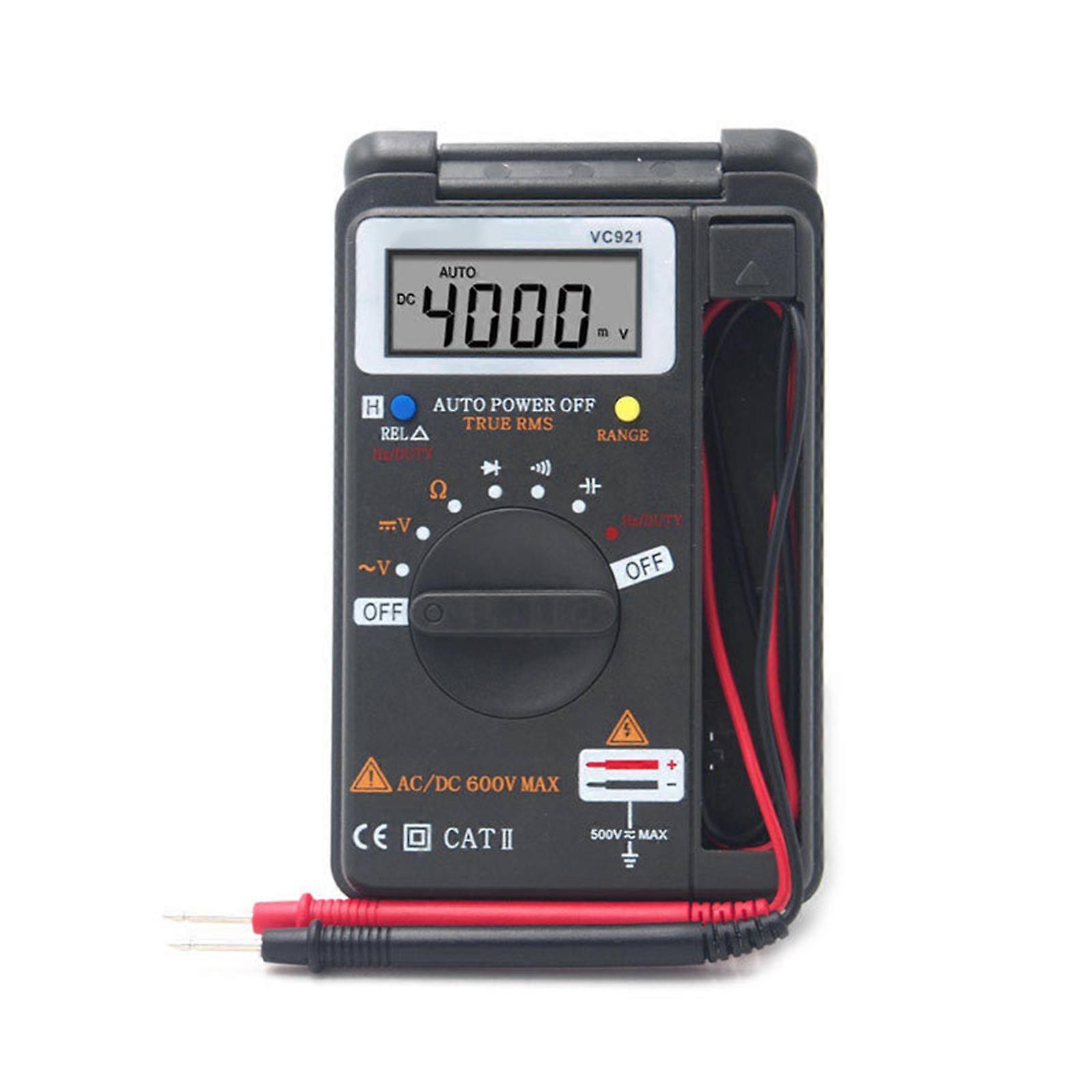Multifunction  Digital Multimeter Electronic Device Testing Tool Easy to Use Digital Multimeter ABS for Various Applications Multicolor