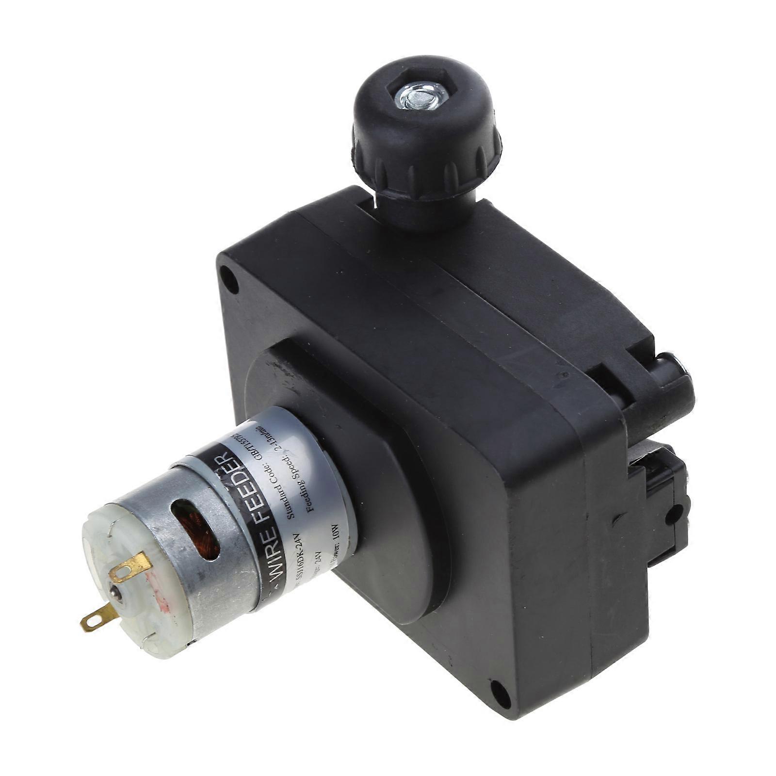 DC24V 12V Mig Welder Gas Welding Wire Feeder Roll Wire Feed Motor Soldering Wire Feeder Machine Welding Tool Multicolor