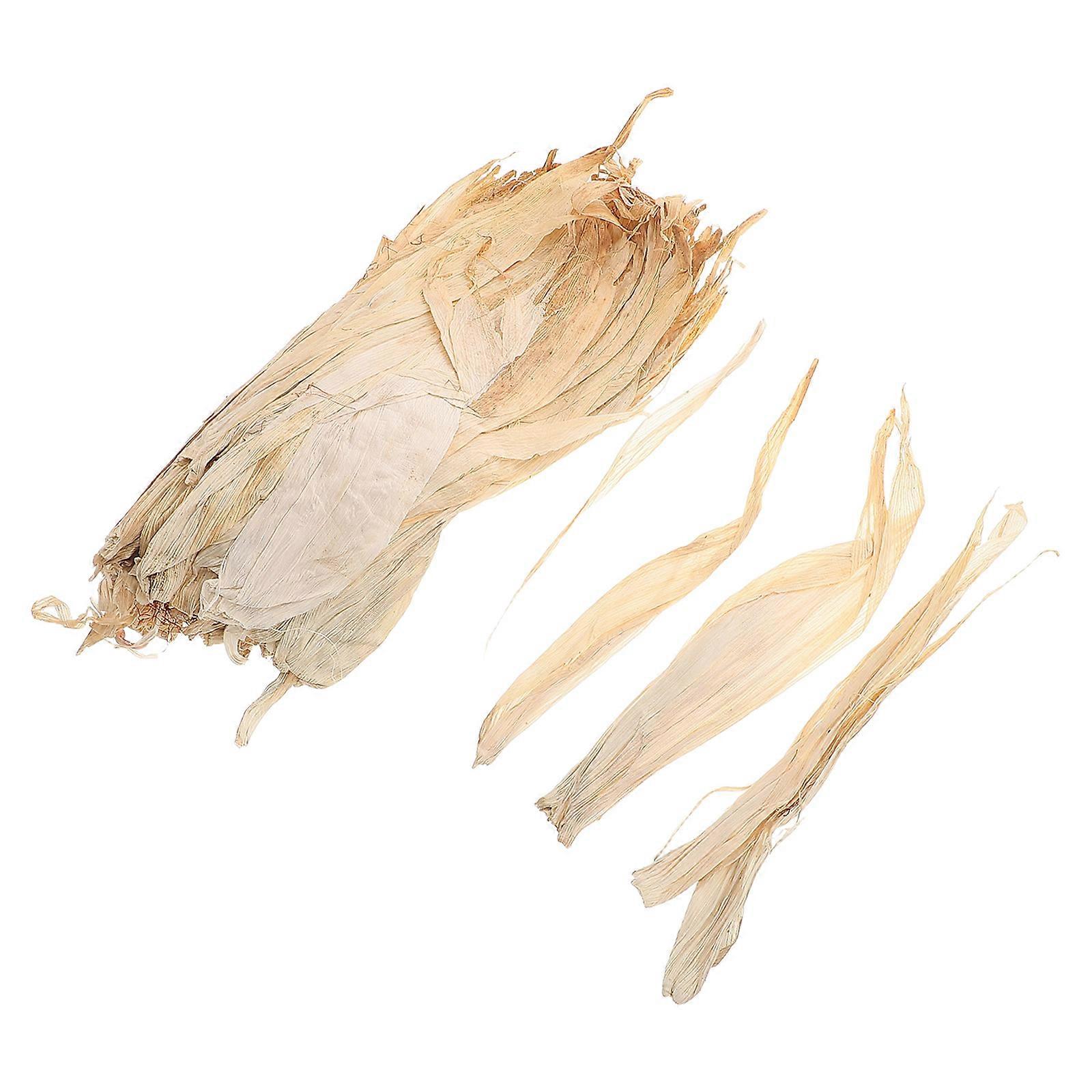 Beige Corn Husk Craft Materials for Slipper Making 1 Bag Supply