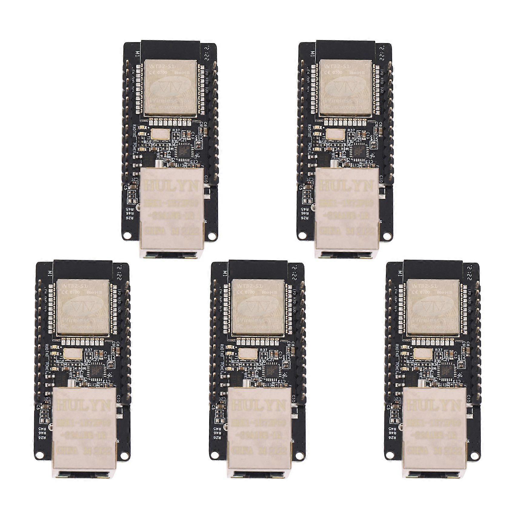 5X WT32-ETH01 sulautettu sarjaporttiverkko Bluetooth + Wifi Combo Gateway -moduuli