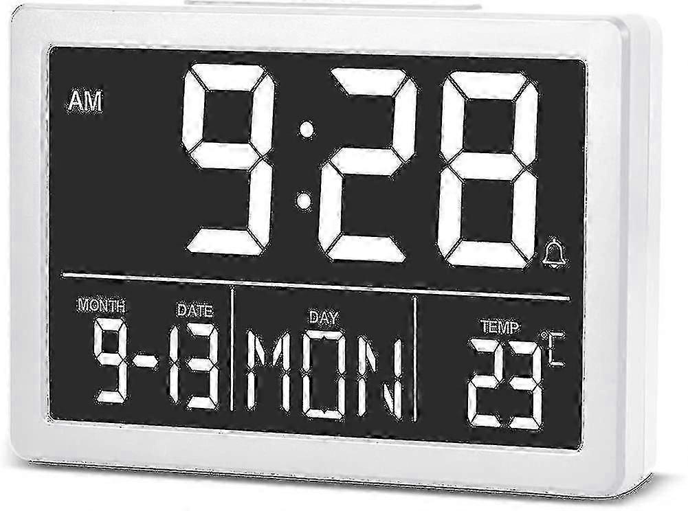 Digital Alarm Clock, 5.5 "larger Display, Led Digital Clock With Usb ChargerGOOD
