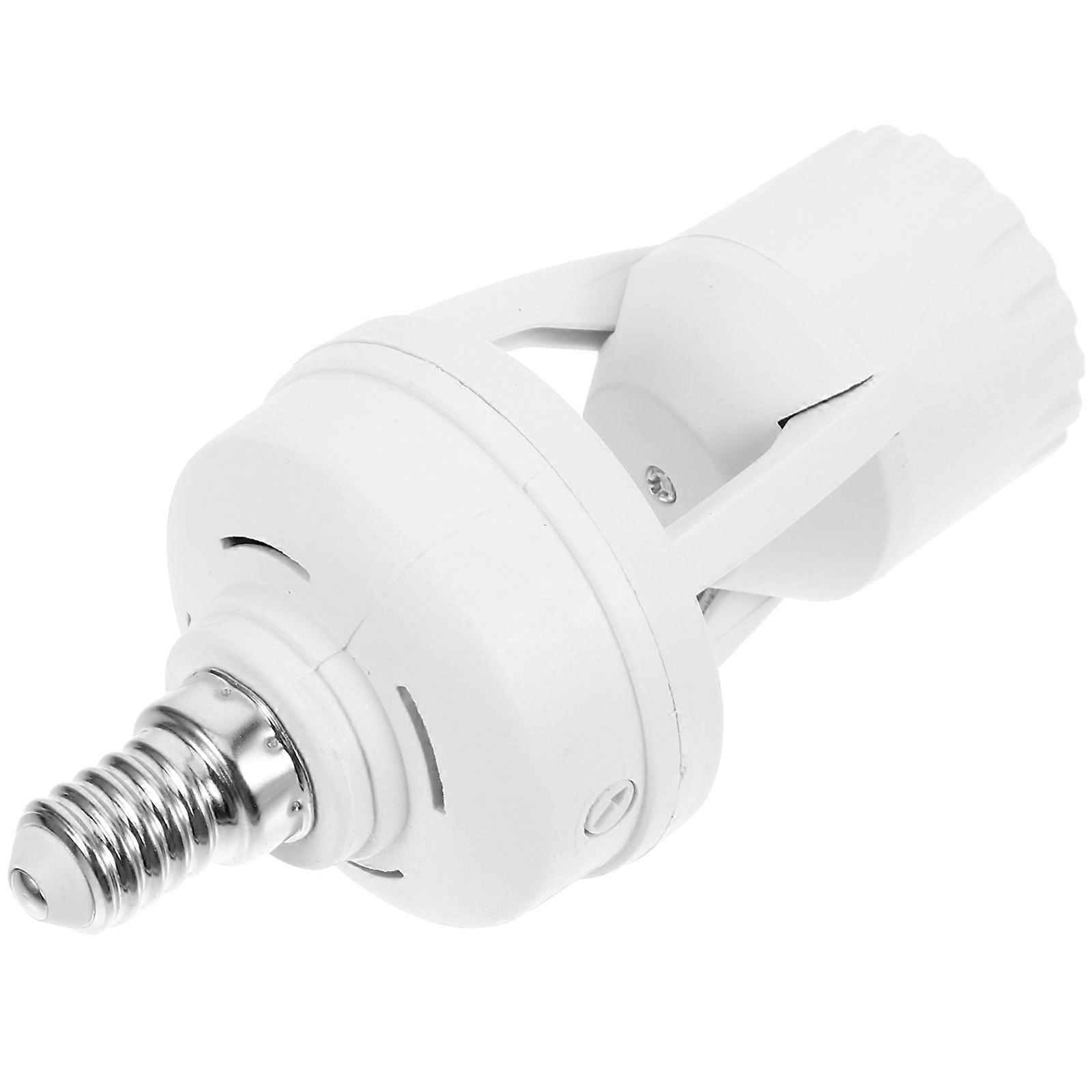 1Pc E27 Infrared Bulb Holder E14 to E27 Converter E27 Light Bulb Adapter