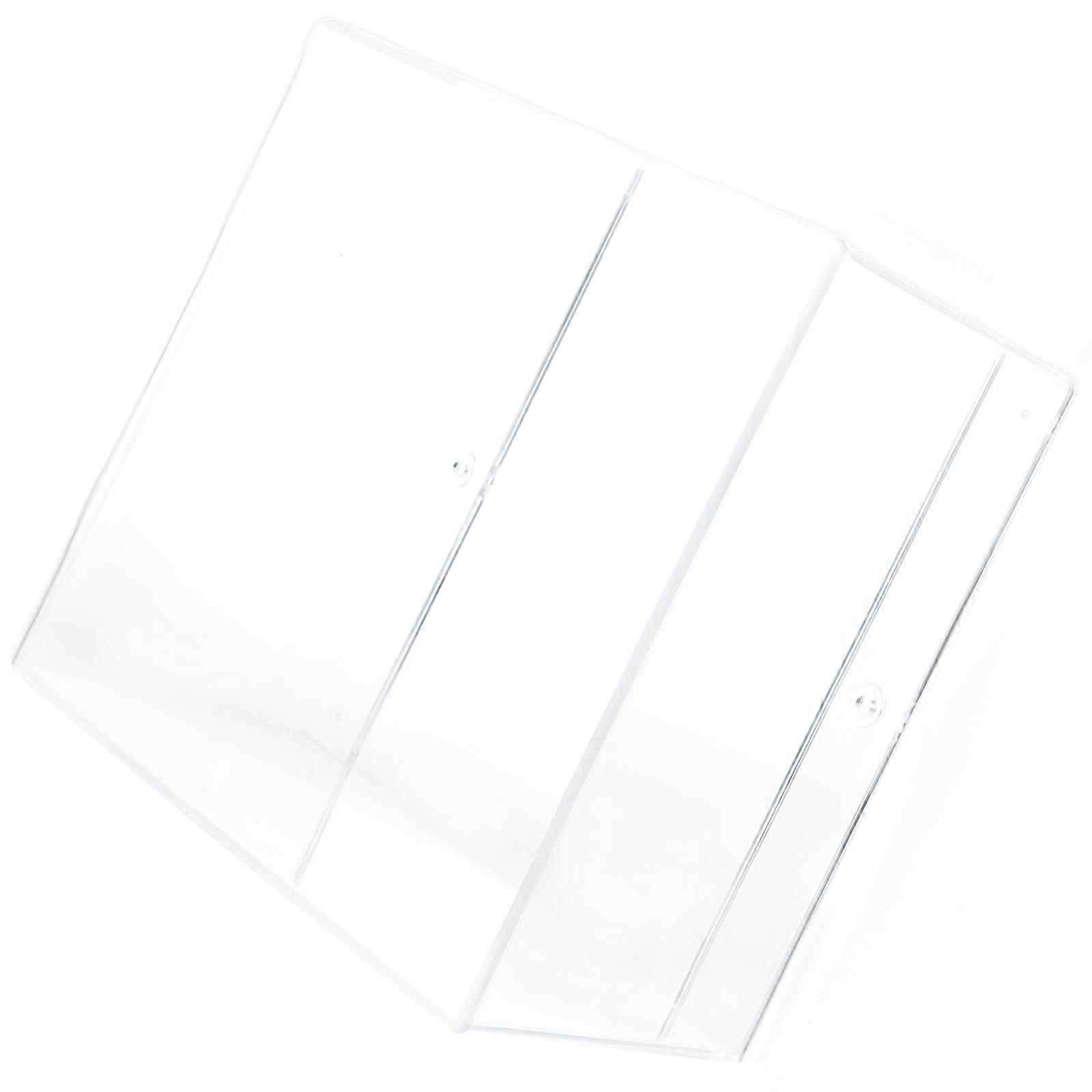 Floating Storage Rack Acrylic Wall Shelf for Storage Use 5Pcs Set