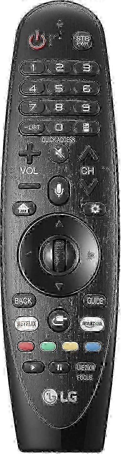 For LG TVs AN-MR18BA Magic Remote Control Replacement - Black Color Compatible with 2018 Models, OEM Quality Durable Design
