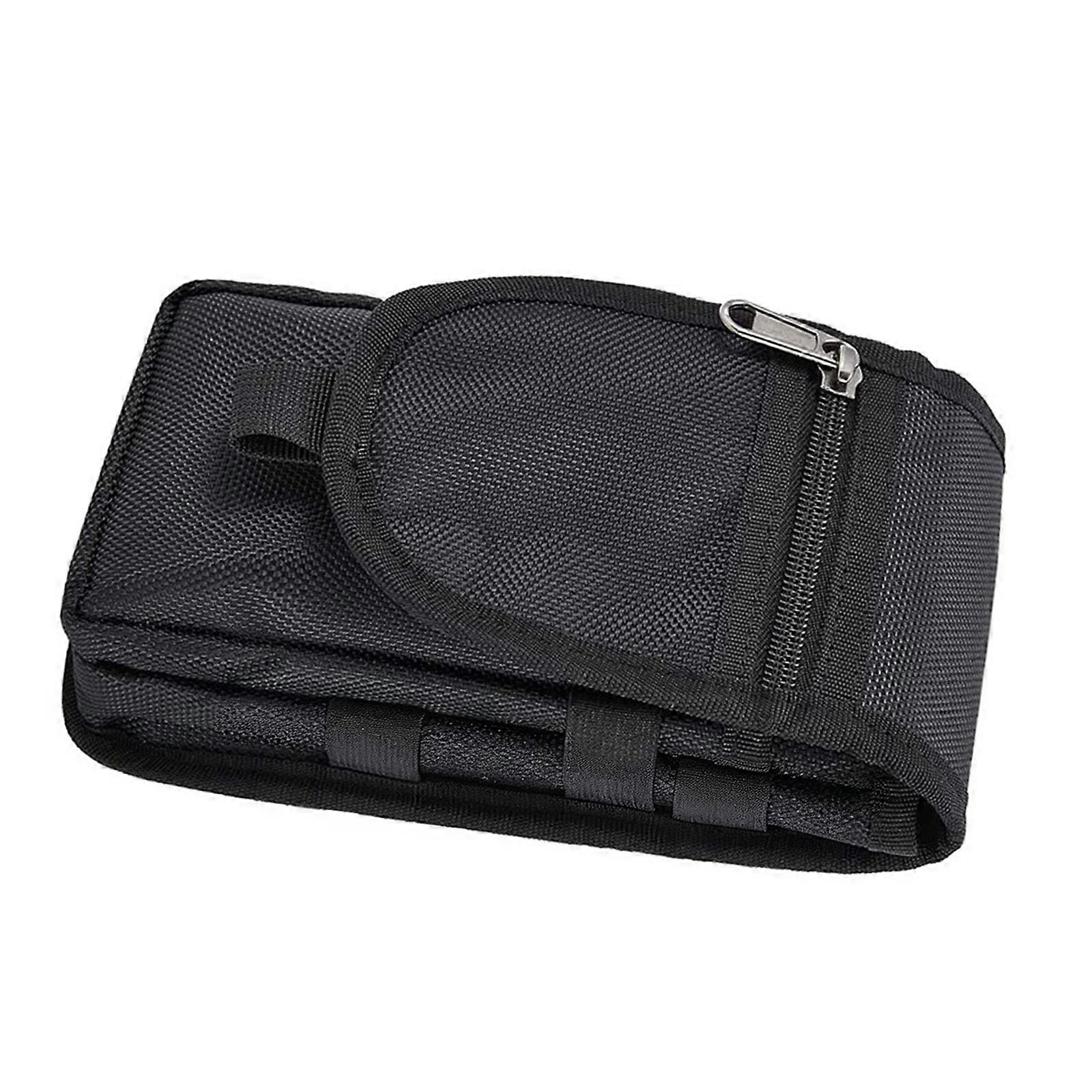 Multi Function Tool Belt Bag Main Compartment Front Pockets Side Strap Compact Storage Versatile Attachments Tool Bag Multicolor