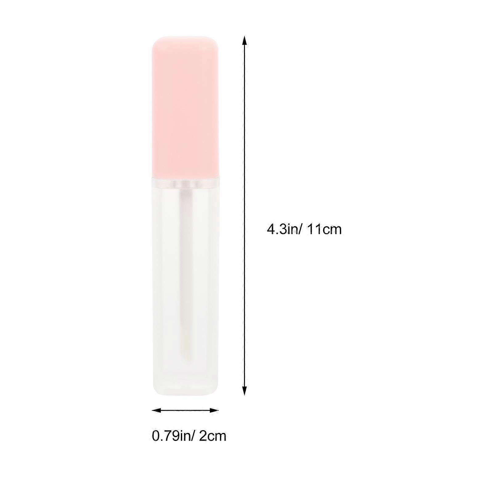 Lip Gloss Tube Plastic Makeup Container for Storage 4Pcs Pack