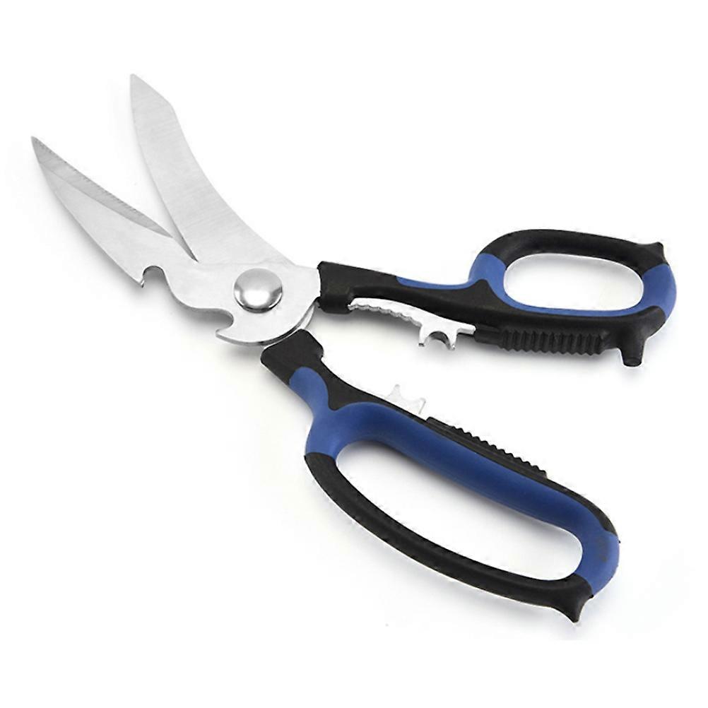 Stainless Steel Kitchen Shears Bone Cutting Scissors for Home Kitchen 1Pcs Black