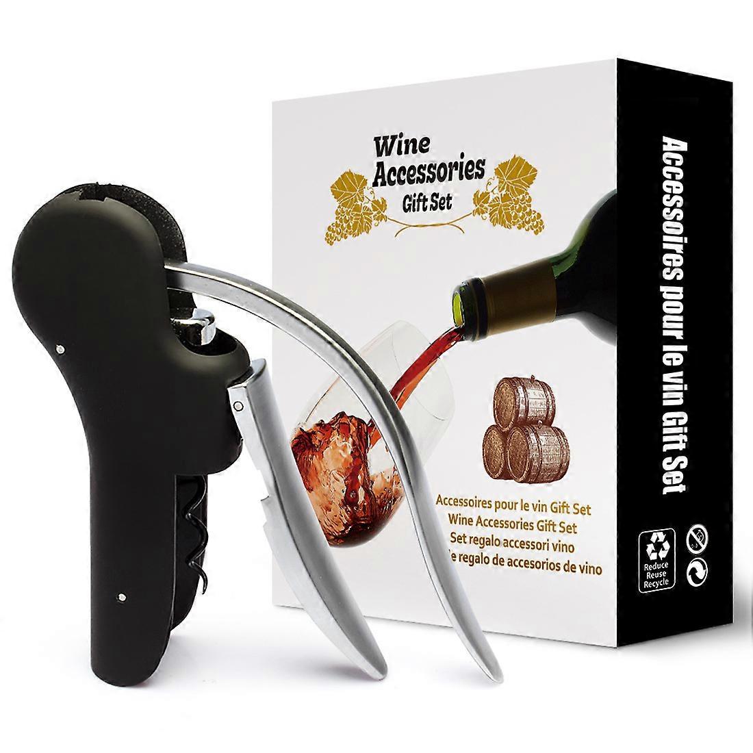 Goose shaped Quick Bottle Opener Zinc Alloy Set Red Wine Tool Set Color Box Bottle Opener Bottle Opener Tool