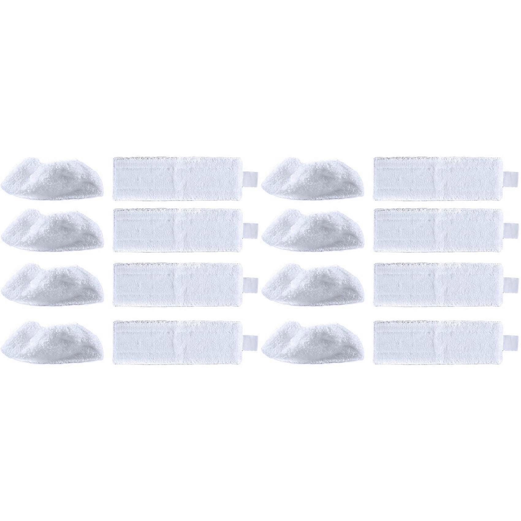 16Pcs Replacement Microfibre Mop Pads Cloth Set Compatible for Karcher EasyFix SC 2, SC 3, SC 4, SC 5 Steam Cleaners
