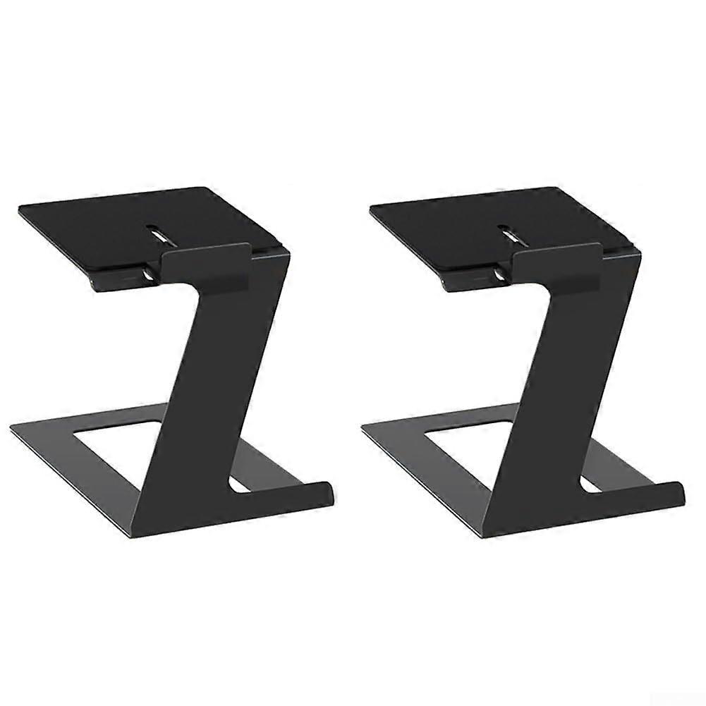 Computer Speaker Stand Desk Set Enhanced Listening Angle 10 Kg Load Capacity CShaped Design Soft EVA Pads
