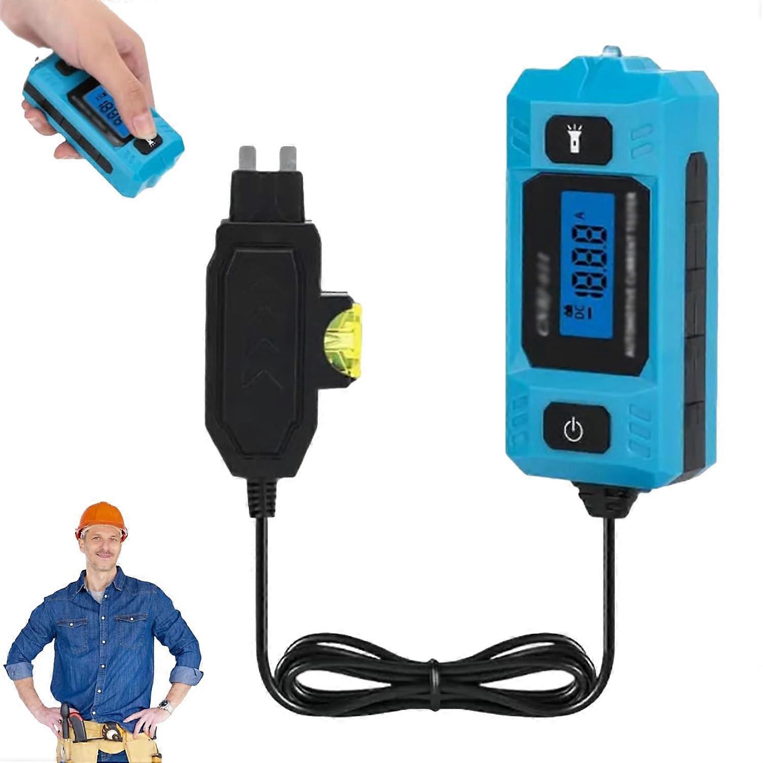 Automotive Circuit Tester with LCD Display, Precise Current Measurement, Relay and Fuse Diagnostic Tool