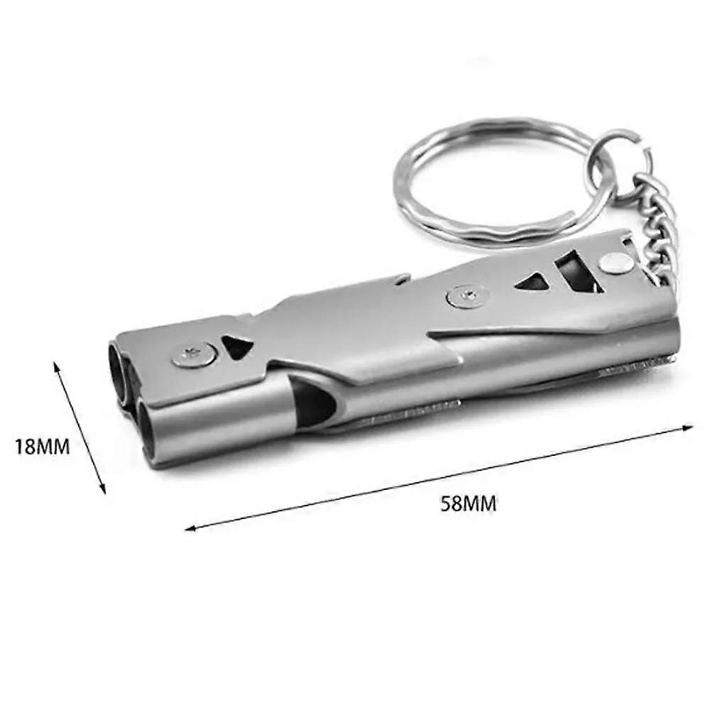 Whistle Pendant Keychain High Decibel Portable Outdoor Survival Emergency Camping Tool