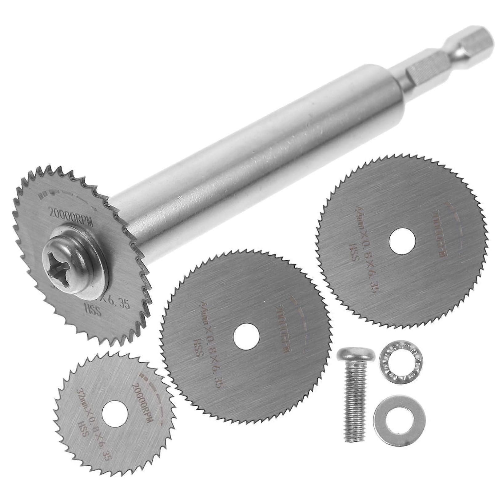 Drill Cutting Tool Set with Precision Blades and Quick Connect for PVC and Plastic Plumbing