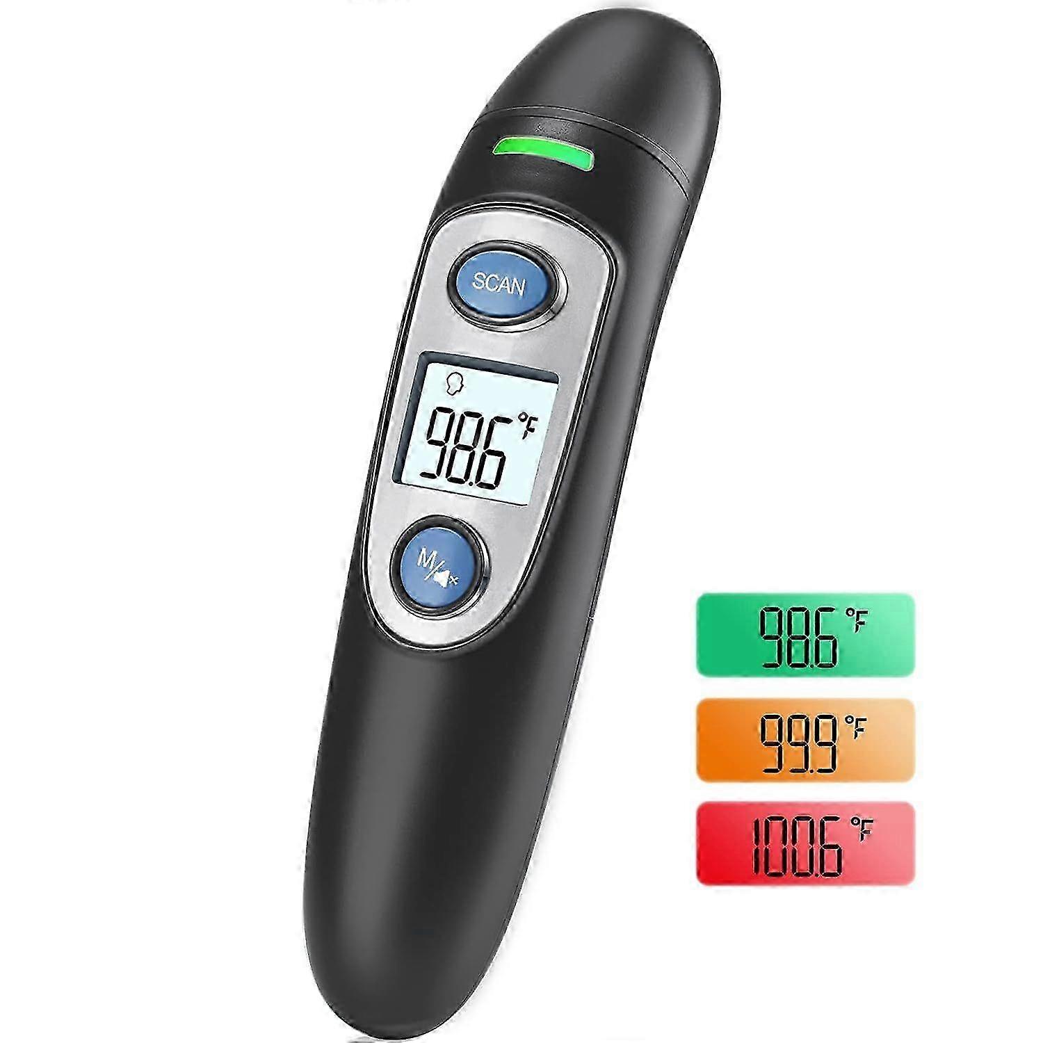 Advanced Infrared Thermometer for Adults, Forehead and Ear Use