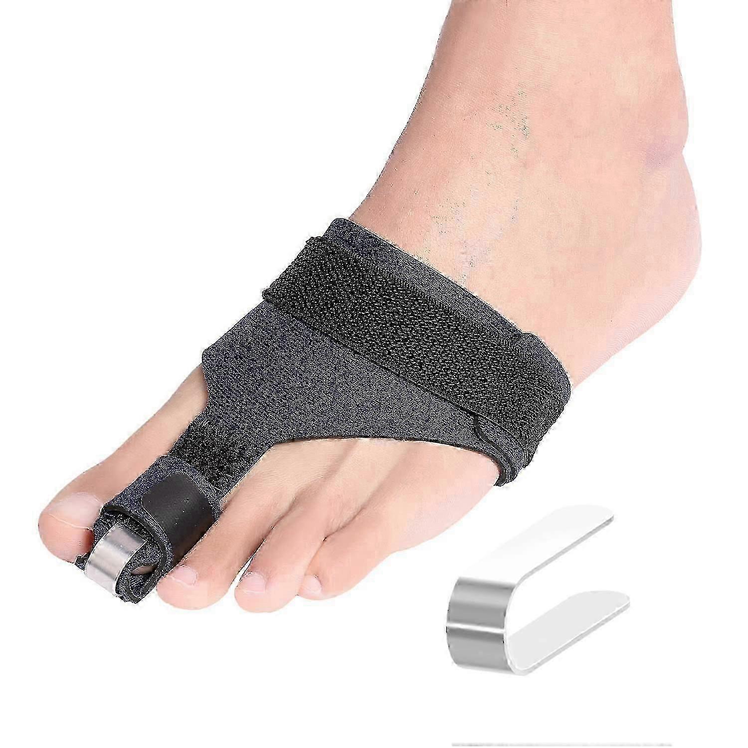 toe splint, toe straightening hammer toe corrector, toe support bent toe, adjustable fixed splint