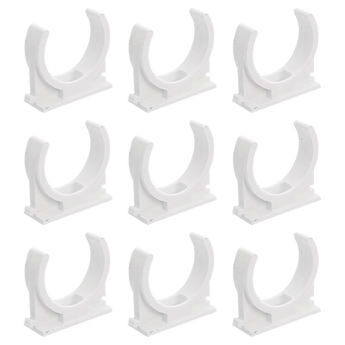 Pipe Clips Holder Clamps Construction Workers Corrosion Resistance 100Pack