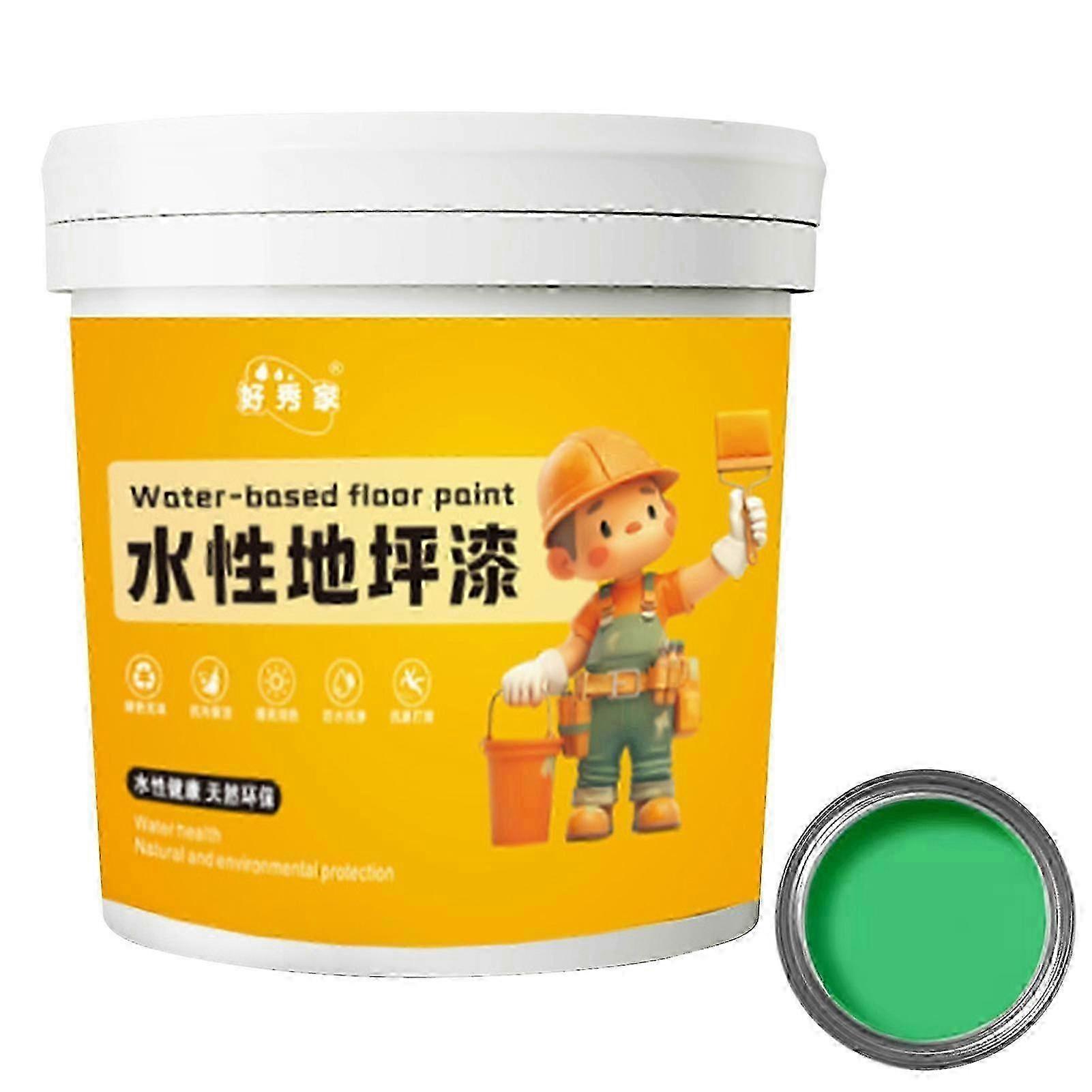 Waterproof Water-Based Epoxys Floor Paint Versatile Rapid Drying Floor Paint for Workshop 2025