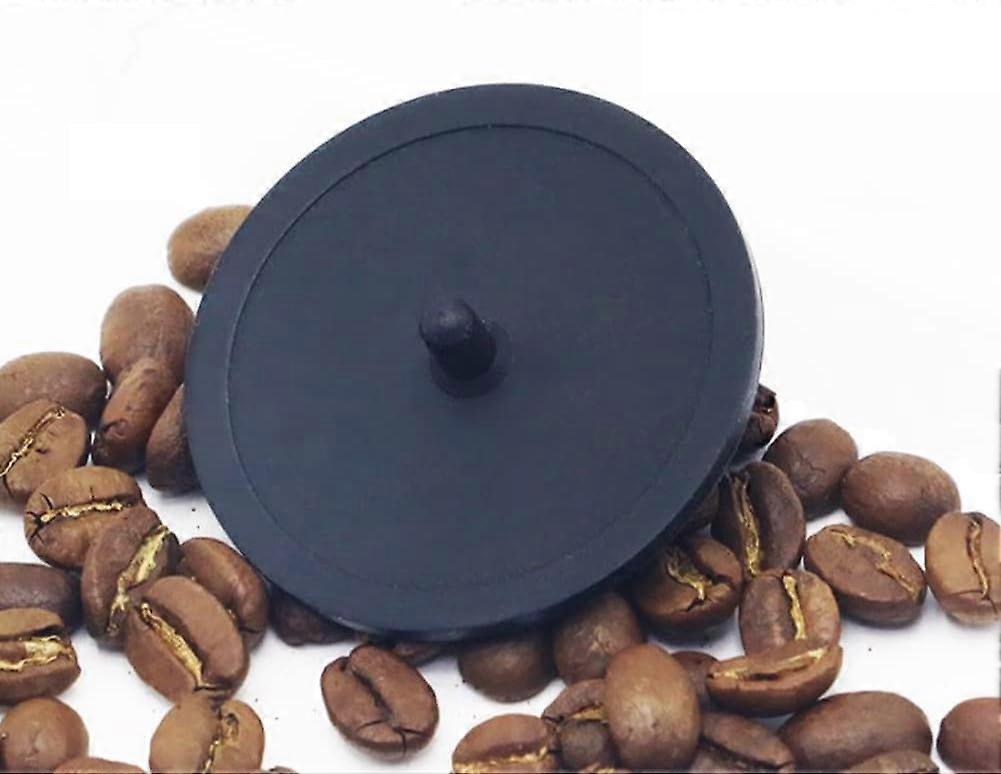 Espresso Machine Backflush Disc 50mm Rubber Blind Filter for Quick and Safe Cleaning