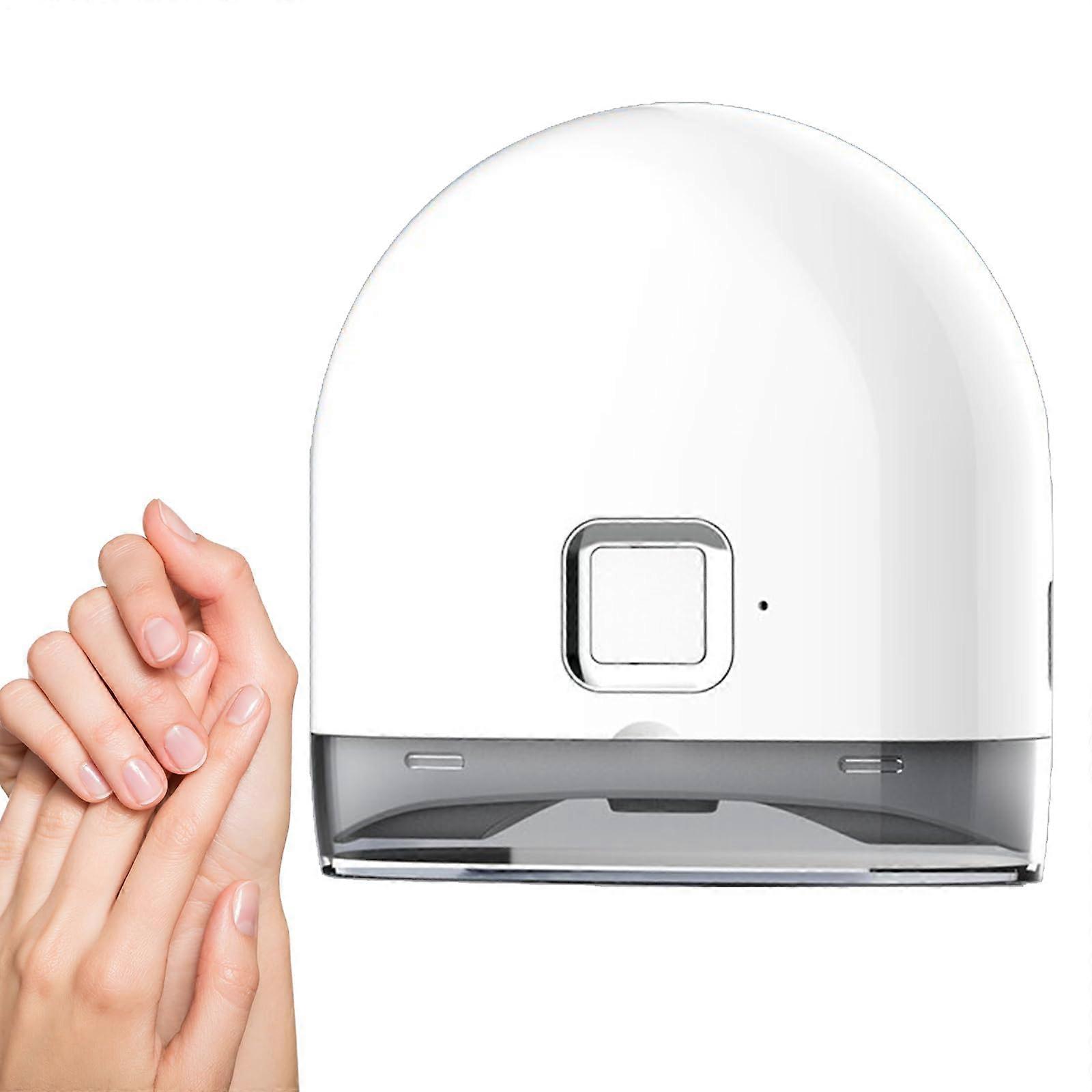 Electric Nail Clipper with LED Light, USB Rechargeable Automatic Nail Trimmer for Babies and Elderly