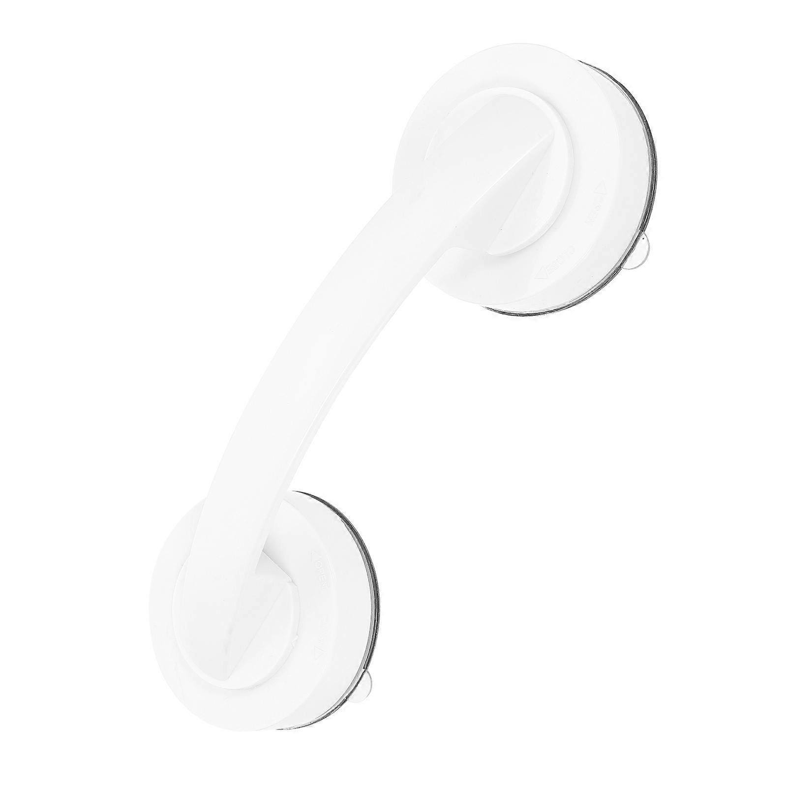 Suction Handle 2Pcs Plastic Bathroom Grab Bar for Extra Support and Safety