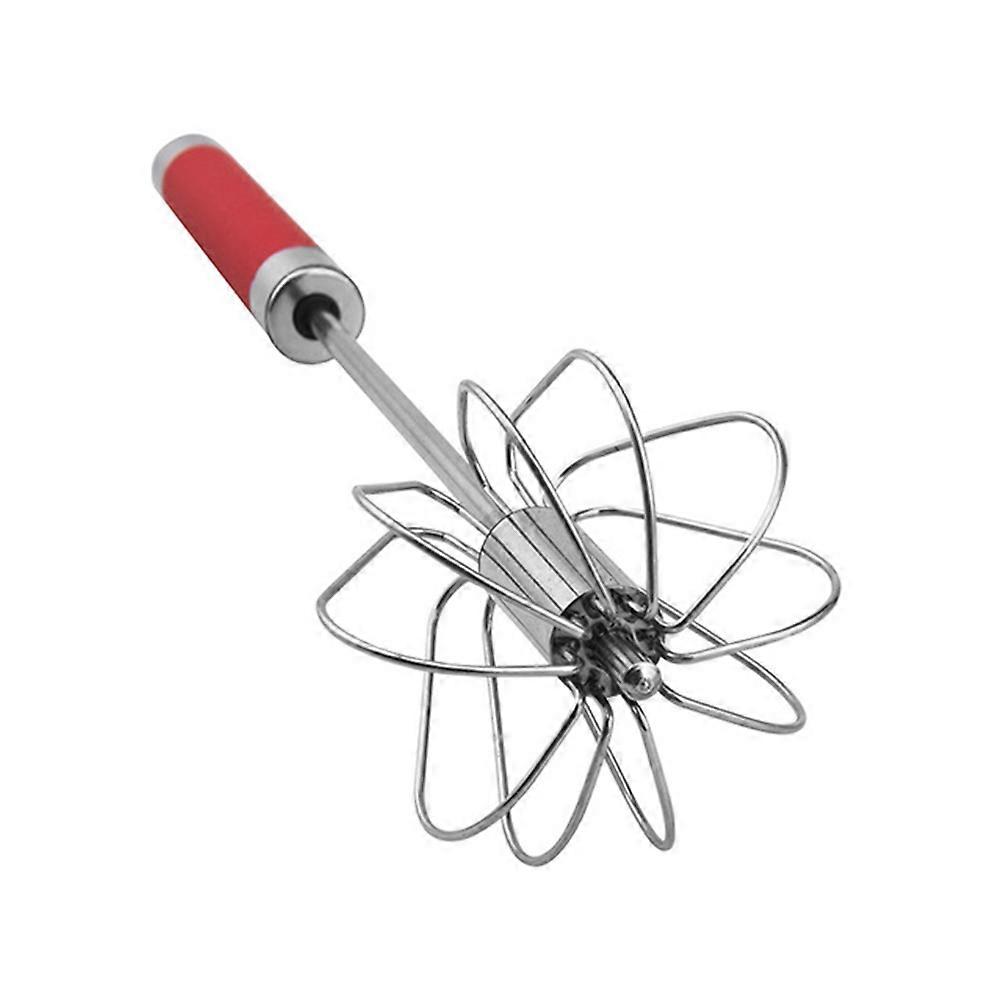 Rotary Semi-Automatic Eggbeater Stainless Steel 3Pcs Kitchen Set