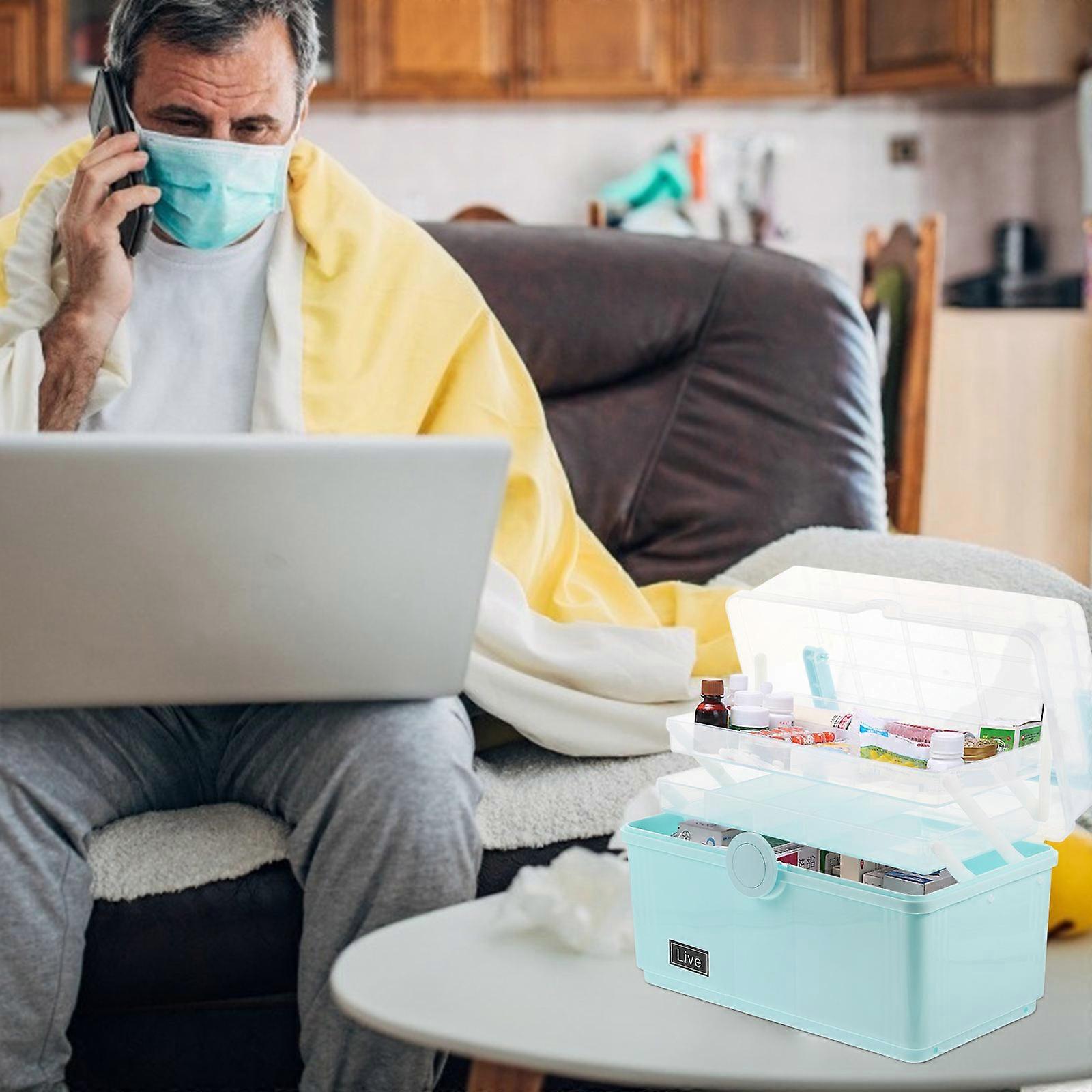 Case Large Capacity Medicine Box for Organization