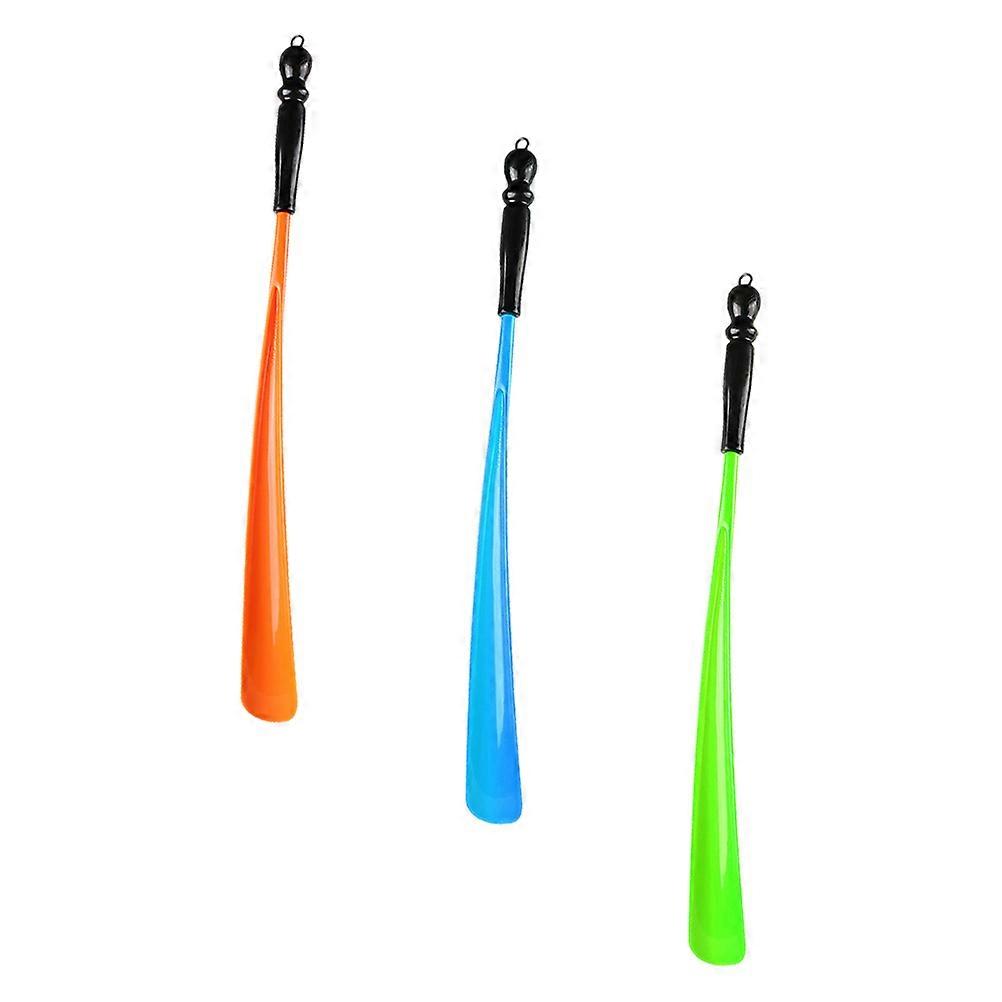 Assorted Color Shoe Lifter Convenient Tool for Home Use Lightweight PP Material 3pcs