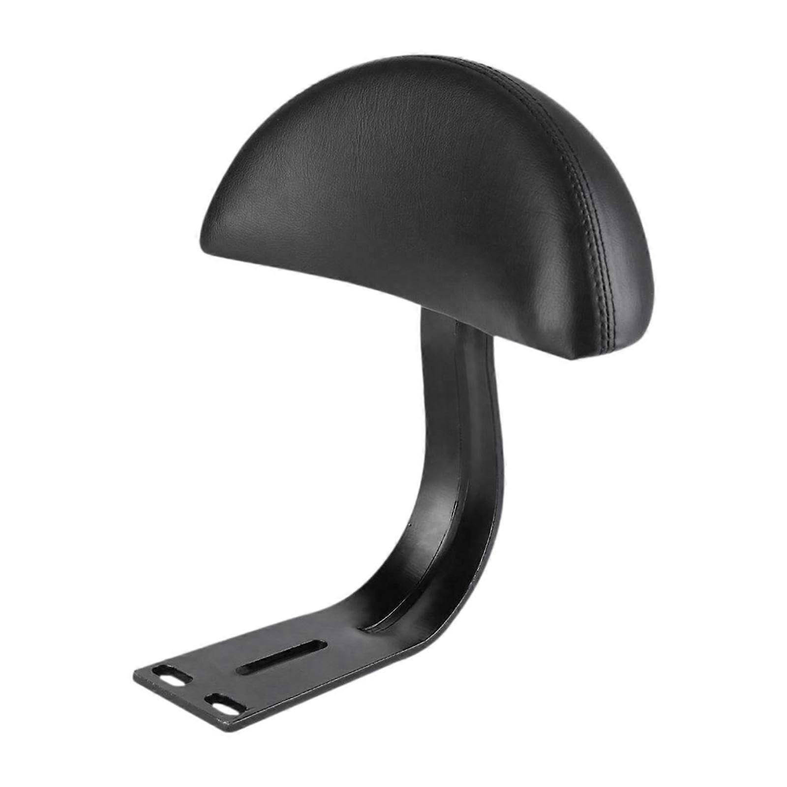 Electric Scooter Backrest with Ergonomic PU Leather Support, Universal Motorcycle Passenger Replacement