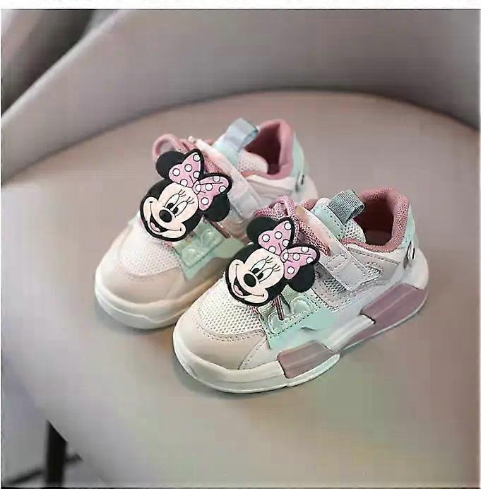 Mickey Mouse Kids Sneakers Boys Light Casual Shoes disney Girls Mesh Breathable Sneakers Fashion Toddler Shoes